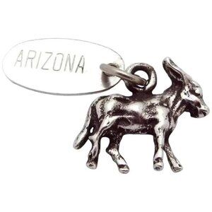 Vintage Sterling Silver Arizona Burro Mule Donkey Southwestern Charm 1960s
